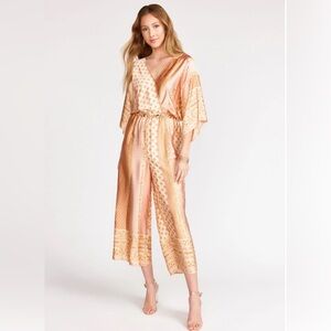 NWT Dress Forum Paisley Border‎ Print Satin Jumpsuit - Brands We Love
Size L